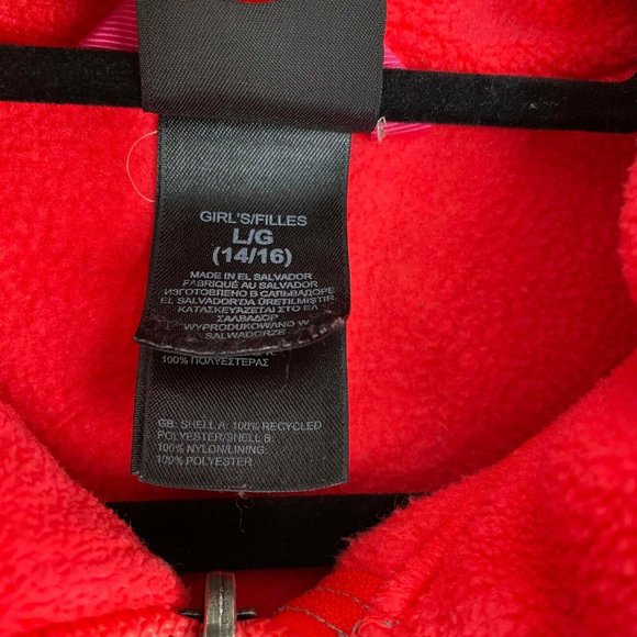 The North Face Girls Denali Fleece Jacket Sz L 14/16 - Picture 3 of 11